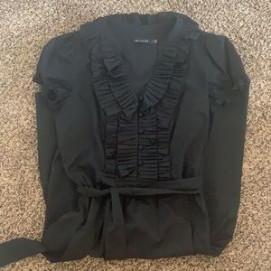 LBD - Tuxedo Dress from The Limited